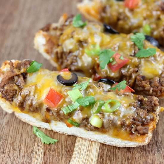 Taco French Bread