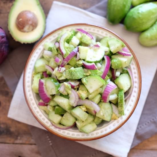 Simple Cucumber Salad