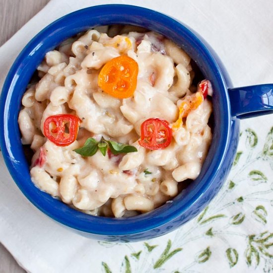 Caprese Mac and Cheese