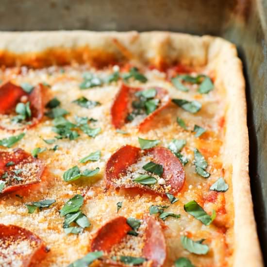 Easy Pan Pizza