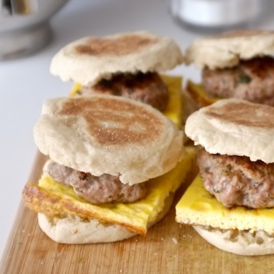 Freezer-Friendly Breakfast Sandwich