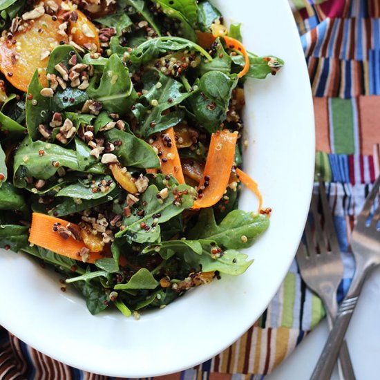 Beet, Quinoa, and Arugula Salad