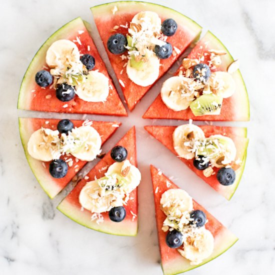 Watermelon Fruit Pizza