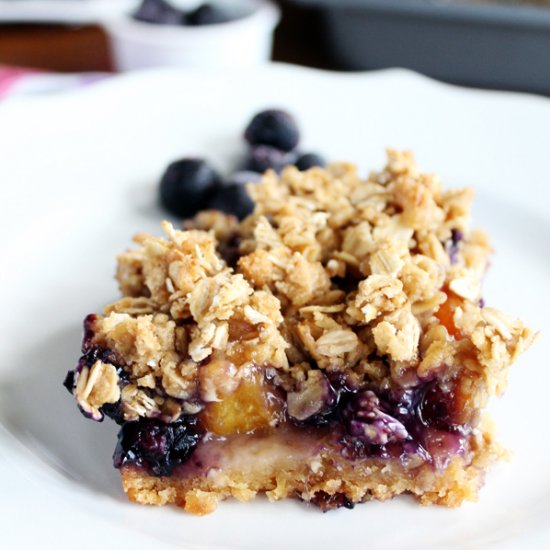 Blueberry Peach Crisp