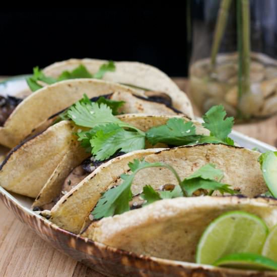 Portobello and Hemp Tacos