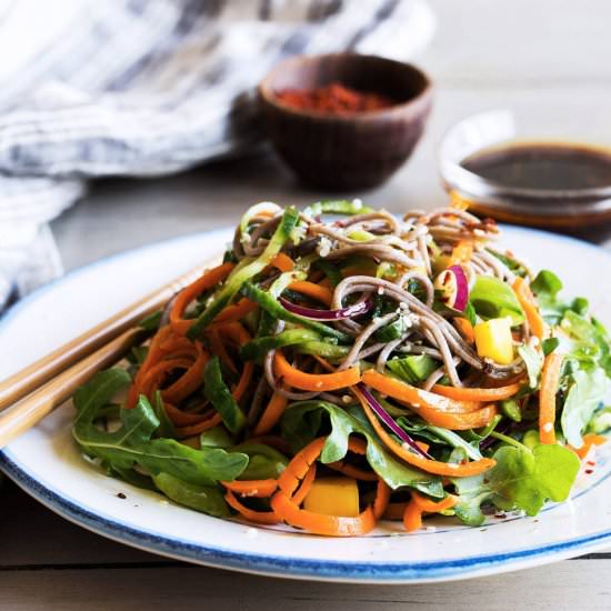 Buckwheat Noodle Salad