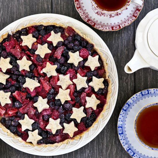 Triple Berry Tart