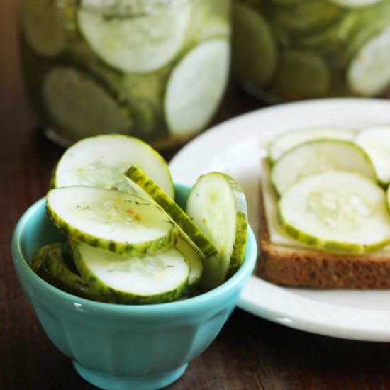 Savory Refrigerator Pickles