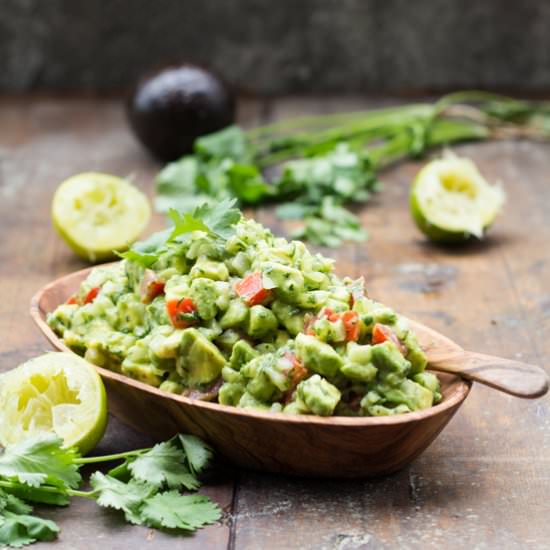 Green Healthy Guacamole