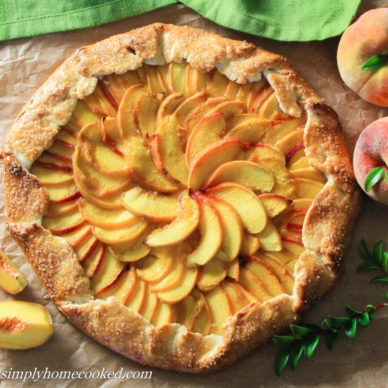 Peach Galette