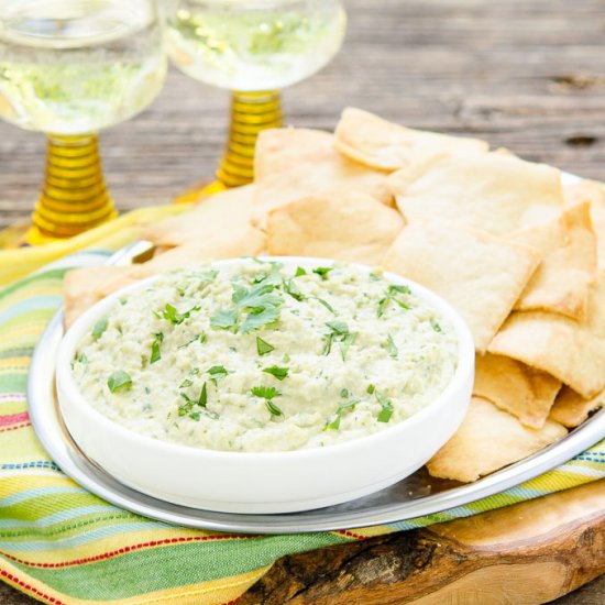 Butter Bean Edamame Hummus