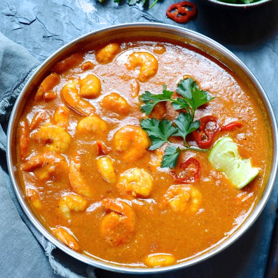 Prawn and Coconut Cream Curry