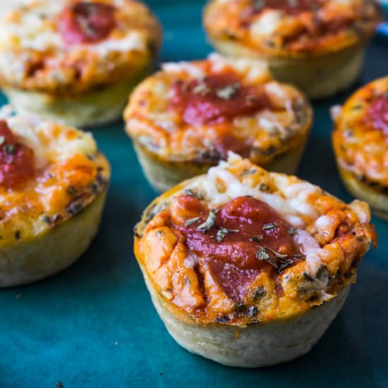 Mini Pizza Crustless Quiche