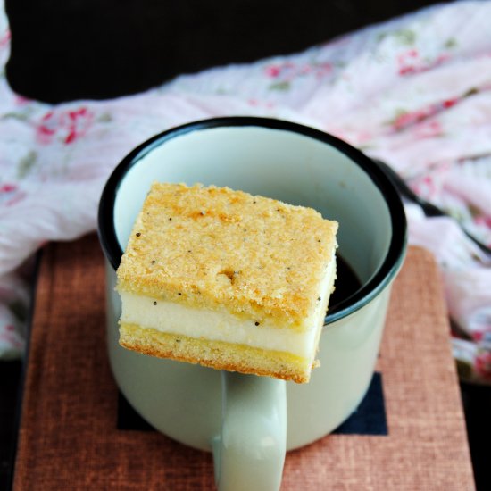 Ricotta Lemon Squares