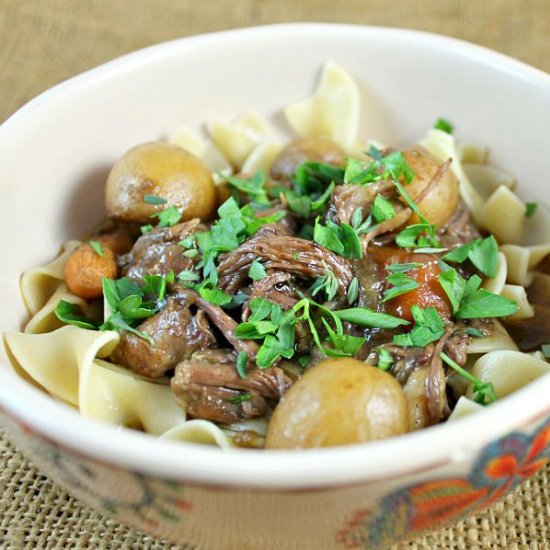 Slow Cooker Oxtail & Short Rib Stew