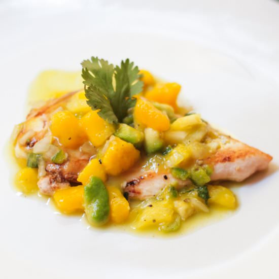 Chicken with Mango Salsa