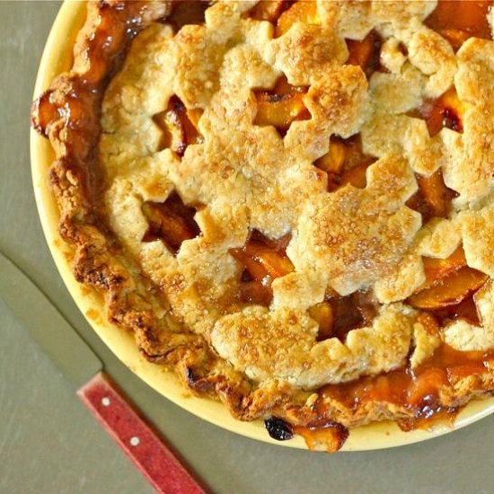 Double-Crust Peach Pie