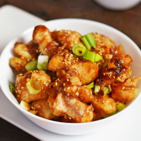 Better Than Takeout Baked Honey Chicken