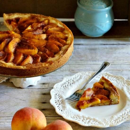 Fresh Peach Kuchen