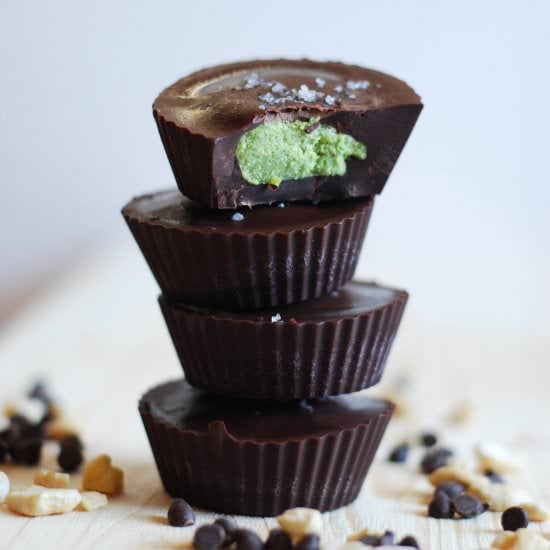 Macha Cashew Cups