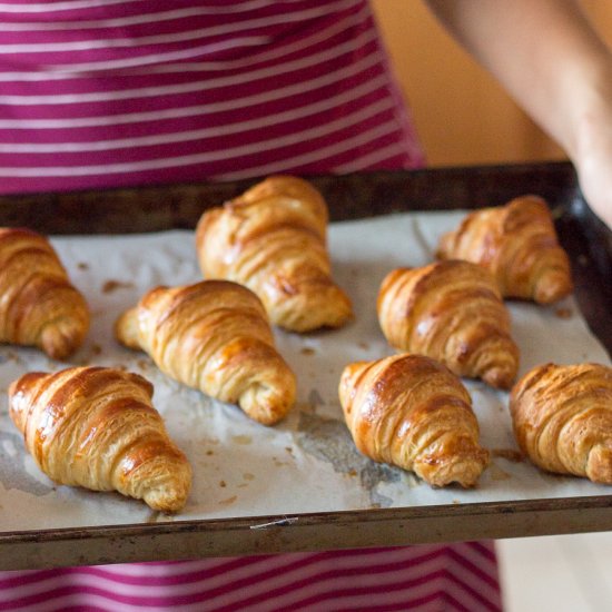 Brown Butter Croissants