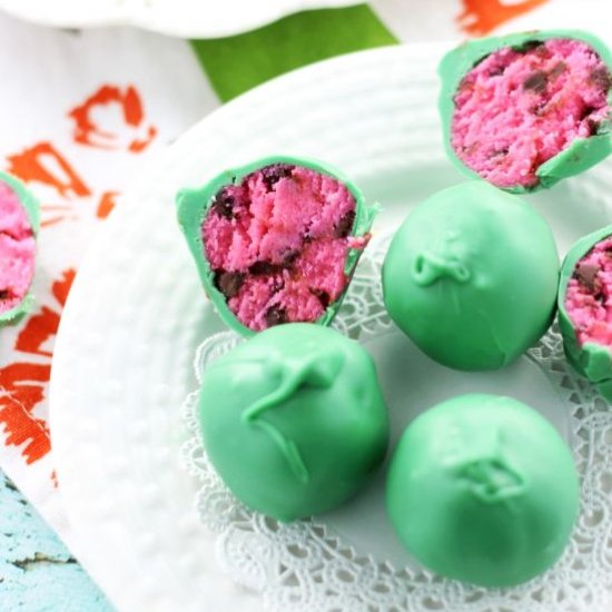 Watermelon Cake Balls