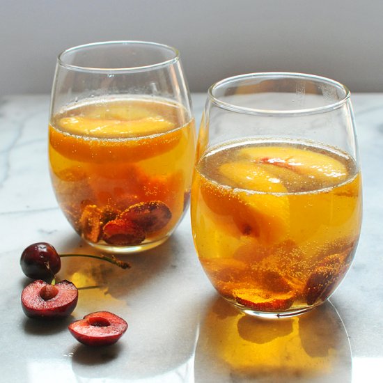 Roasted Cherry Sangria