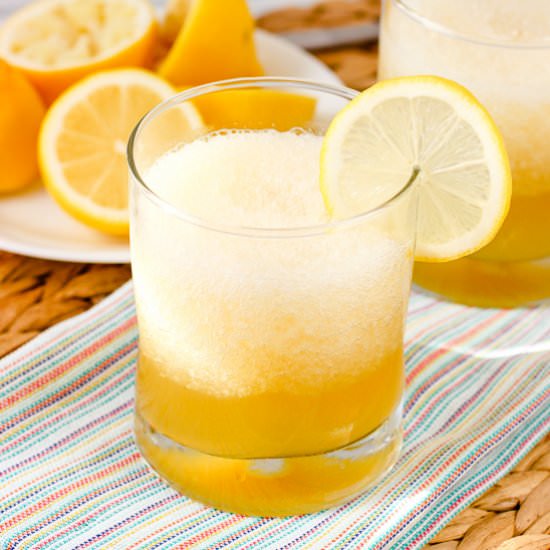 Frozen Gold Rush Cocktail