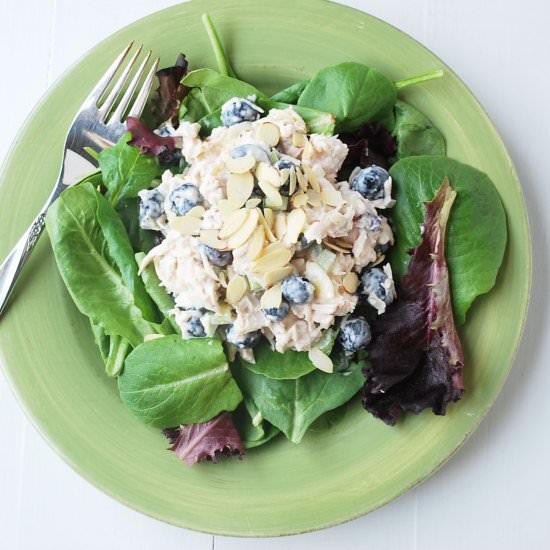 Blueberry Almond Chicken Salad