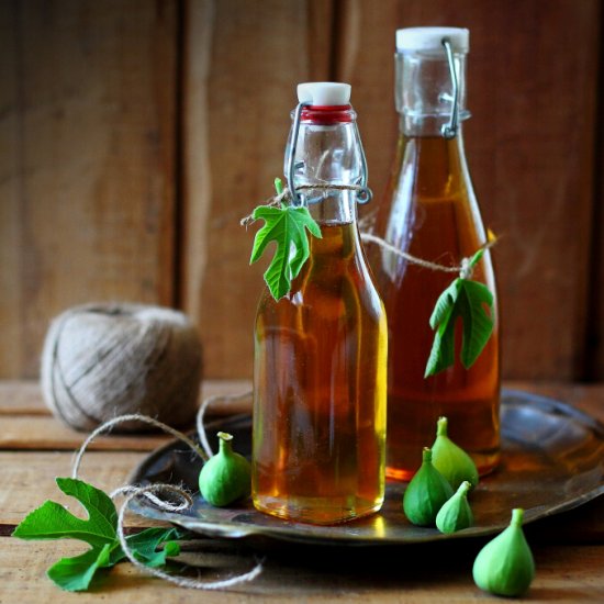 Fig leaves syrup