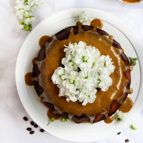 Chocolate Marbled Java Bundt Cake