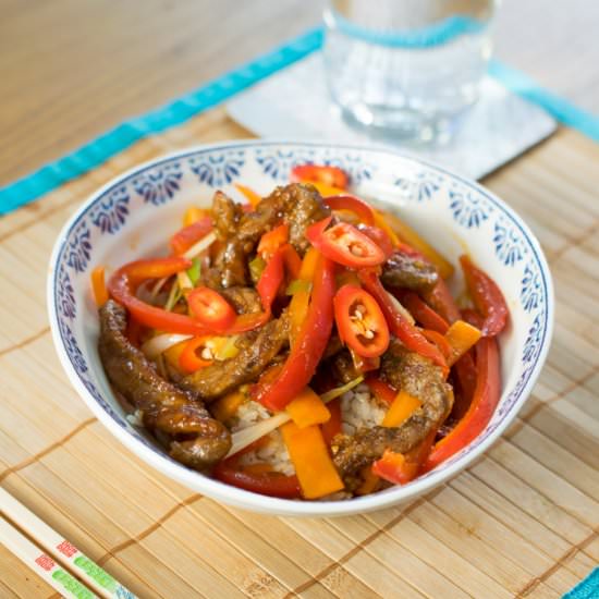 Crispy Chilli Beef