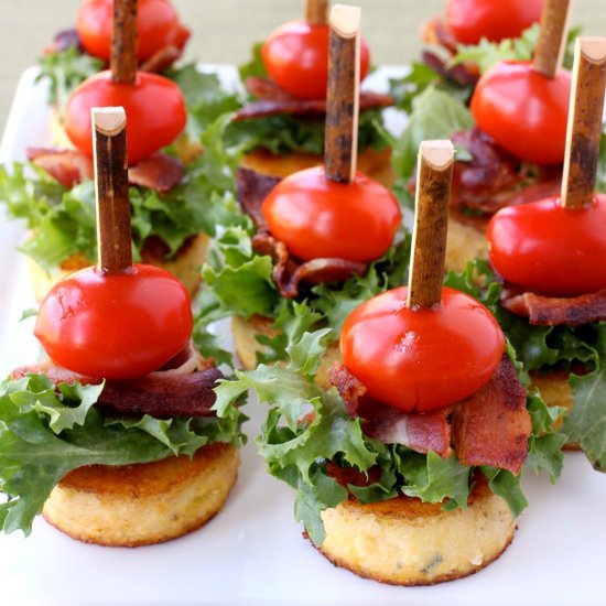 Polenta BLT Appetizers