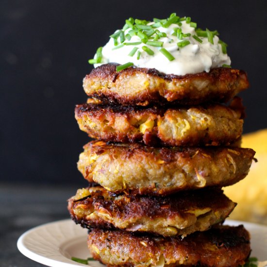 Yellow Squash Cakes