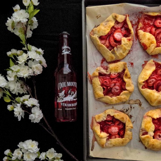 Personal Strawberry Soda Galettes