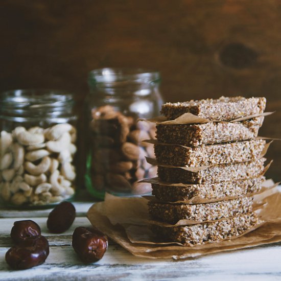 Vegan Energy-Protein Bars