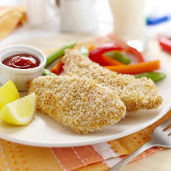 Crispy Baked Fish Sticks