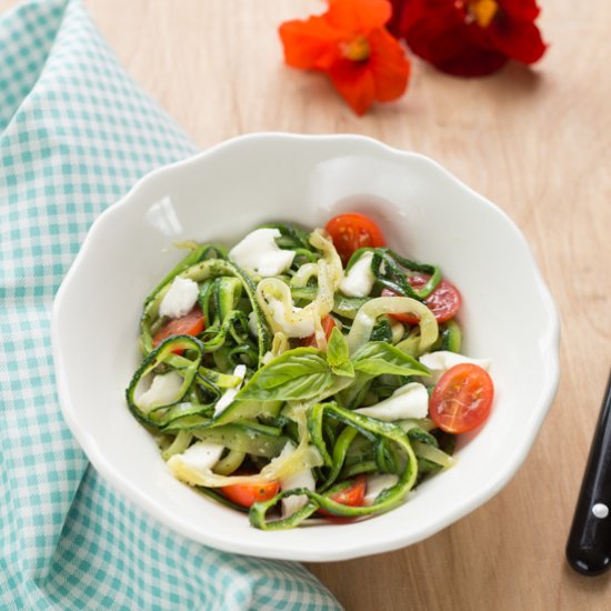 Zoodles Caprese