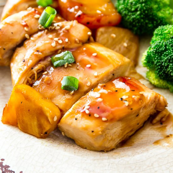 Baked Pineapple Teriyaki Chicken