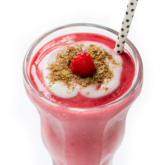 Raspberry Cream Smoothie