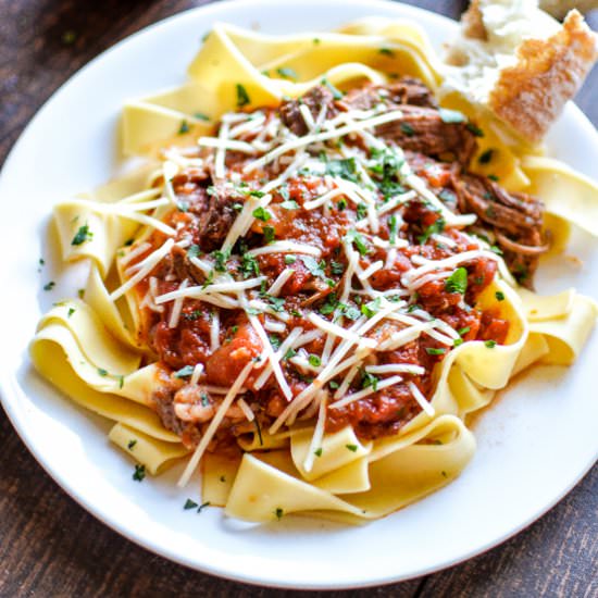 Slow Cooker Beef Ragu