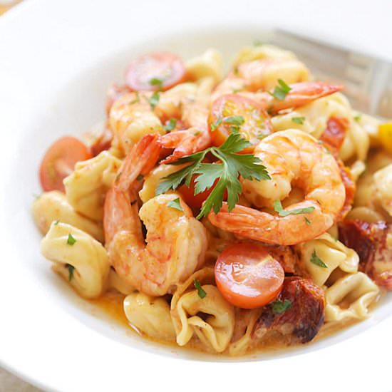 Shrimp Sun-Dried Tomato Tortellini