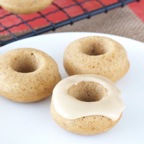 Baked Vanilla Bean Doughnuts