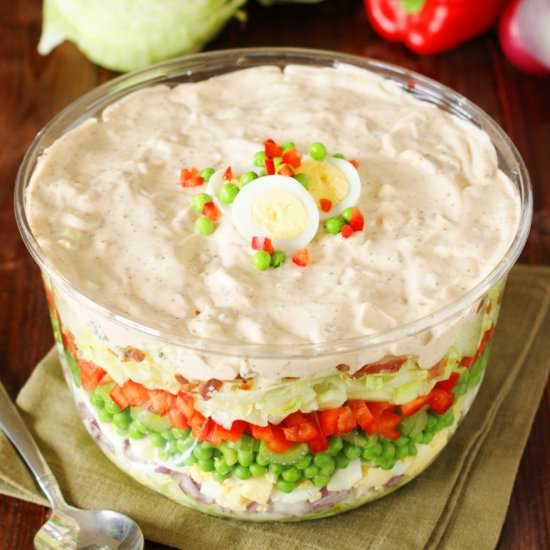 Layered Picnic Salad