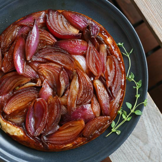 Red Onion Tart Tatin