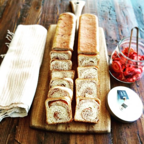 Strawberry Swirl Bread