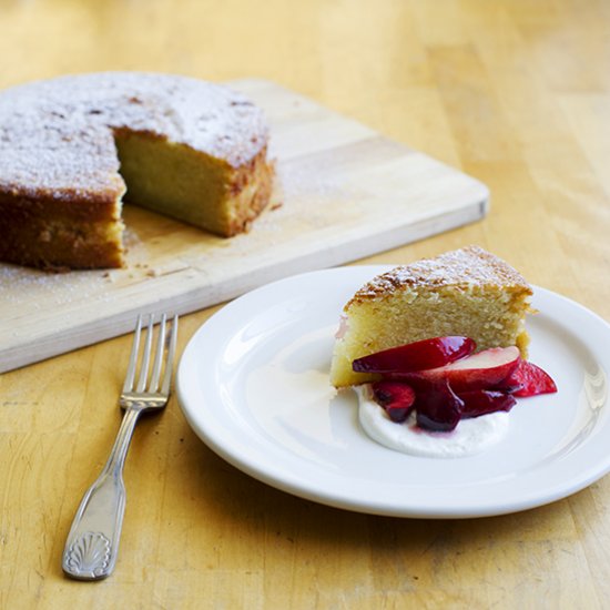 Olive Oil & Almond Cake