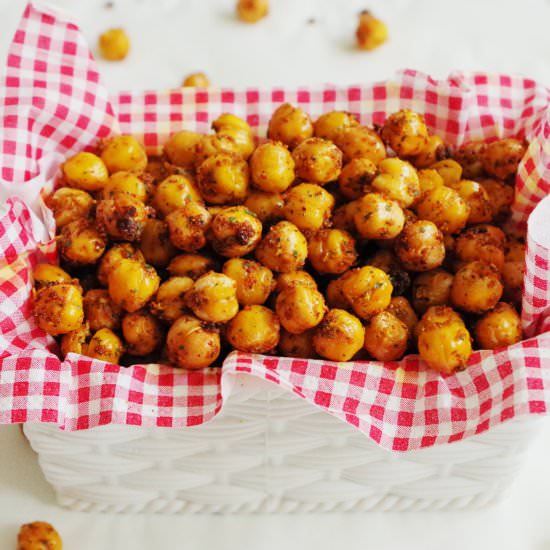 Crunchy Thai Sweet Chili Chickpeas