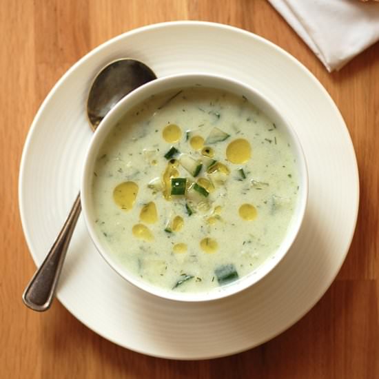 Cucumber Buttermilk Soup