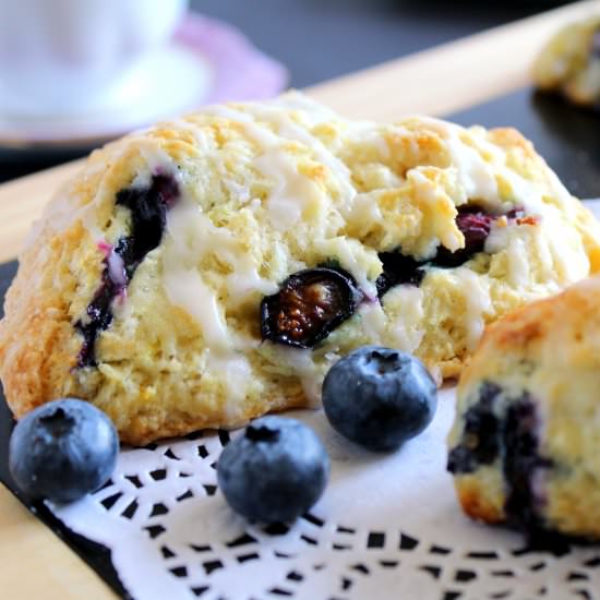 Blueberry Lemon Scones